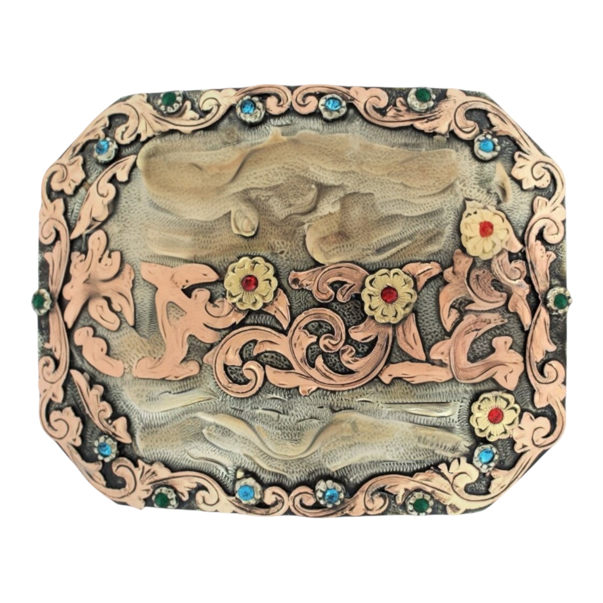 Modelo Dm272| Hebillas Vaqueras para Cinturón |   Envío a todo México