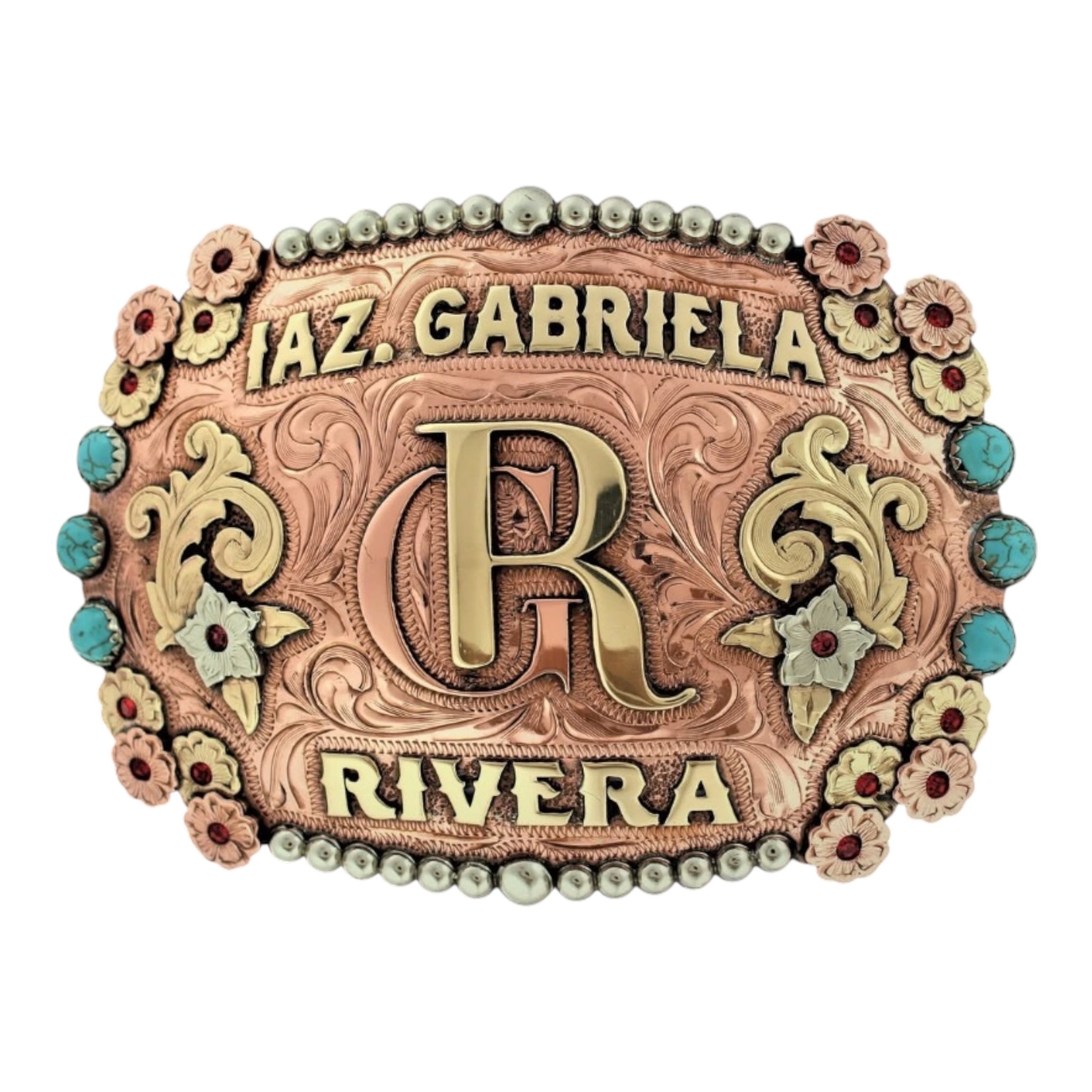 Modelo Dm264| Hebillas Vaqueras para Cinturón |   Envío a todo México