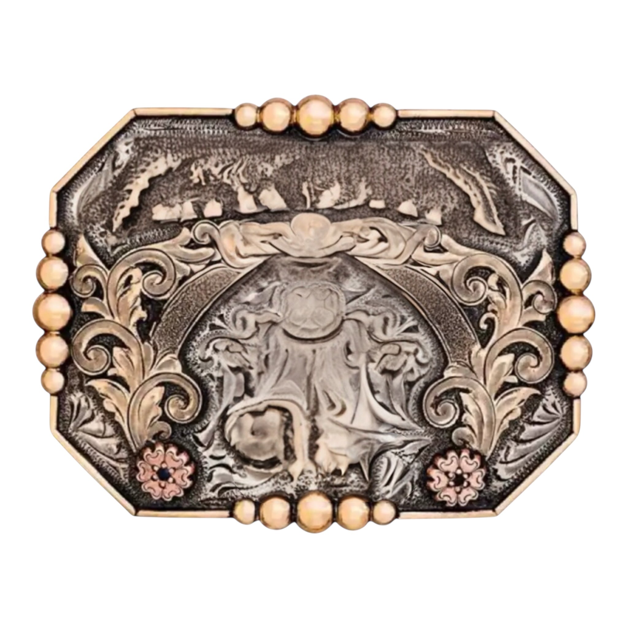 Modelo Dm115| Hebillas Vaqueras para Cinturón |   Envío a todo México