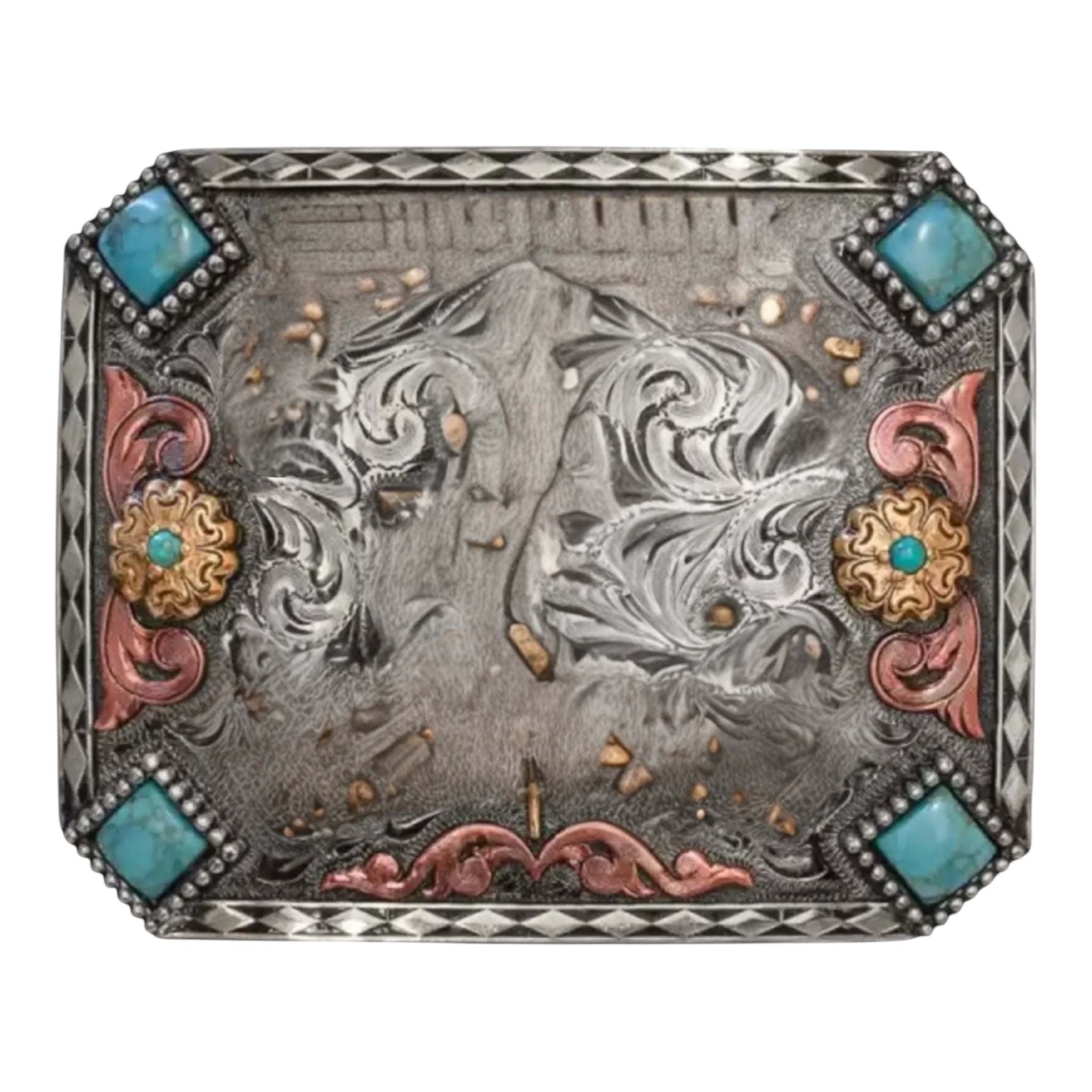 Modelo Dm105| Hebillas Vaqueras para Cinturón |   Envío a todo México