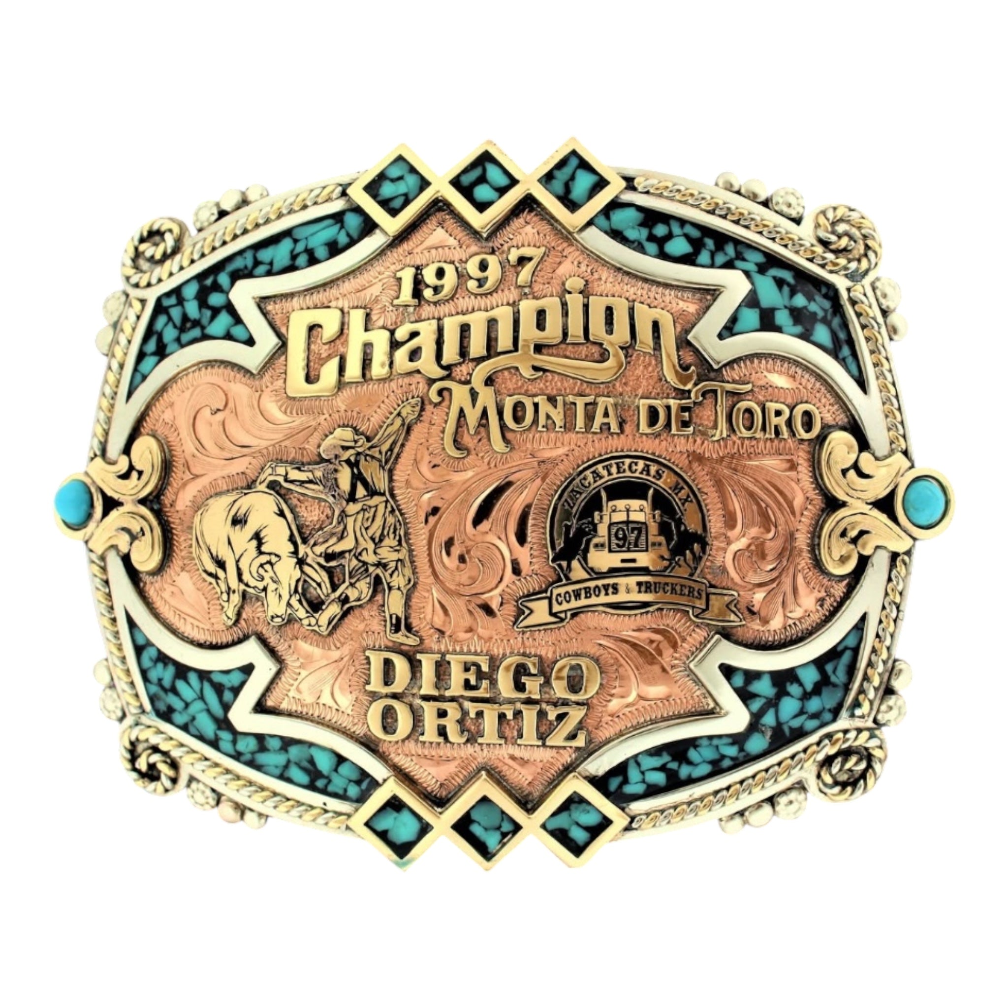 Modelo Dm261| Hebillas Vaqueras para Cinturón |   Envío a todo México