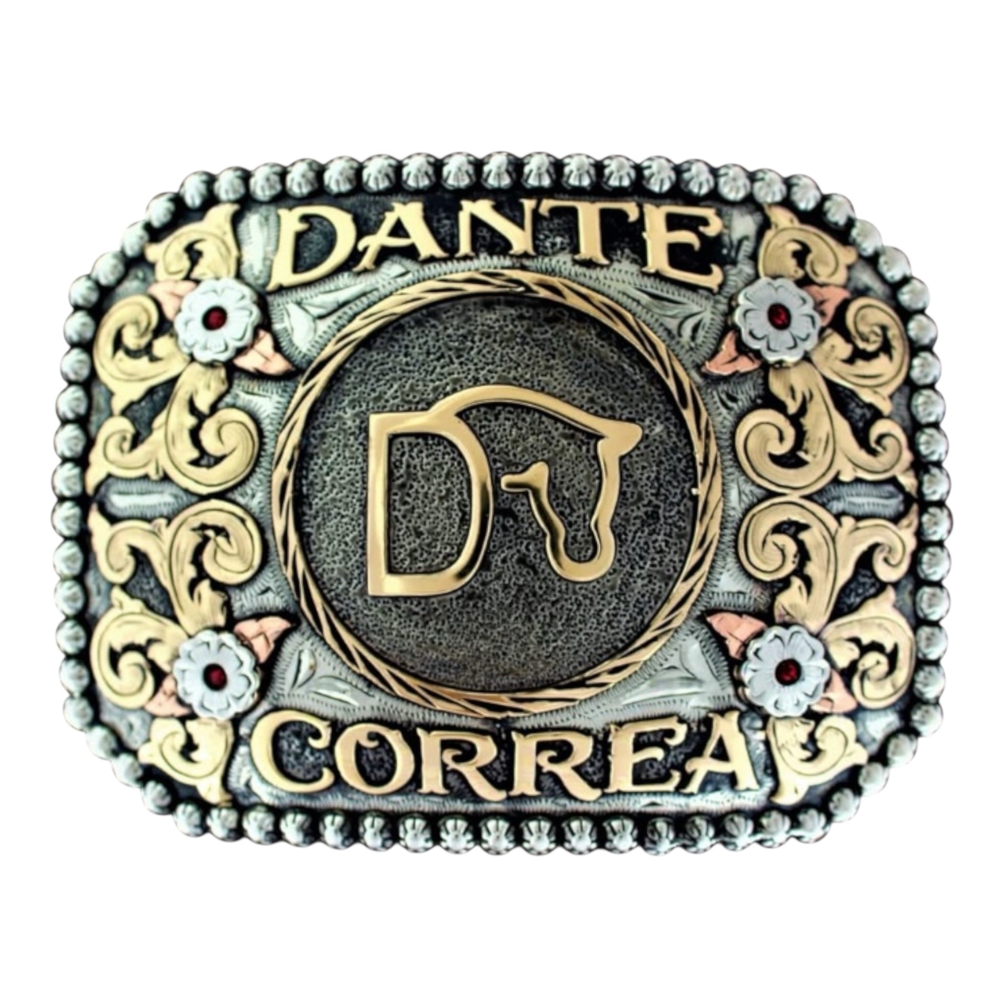 Modelo Dm257| Hebillas Vaqueras para Cinturón |   Envío a todo México