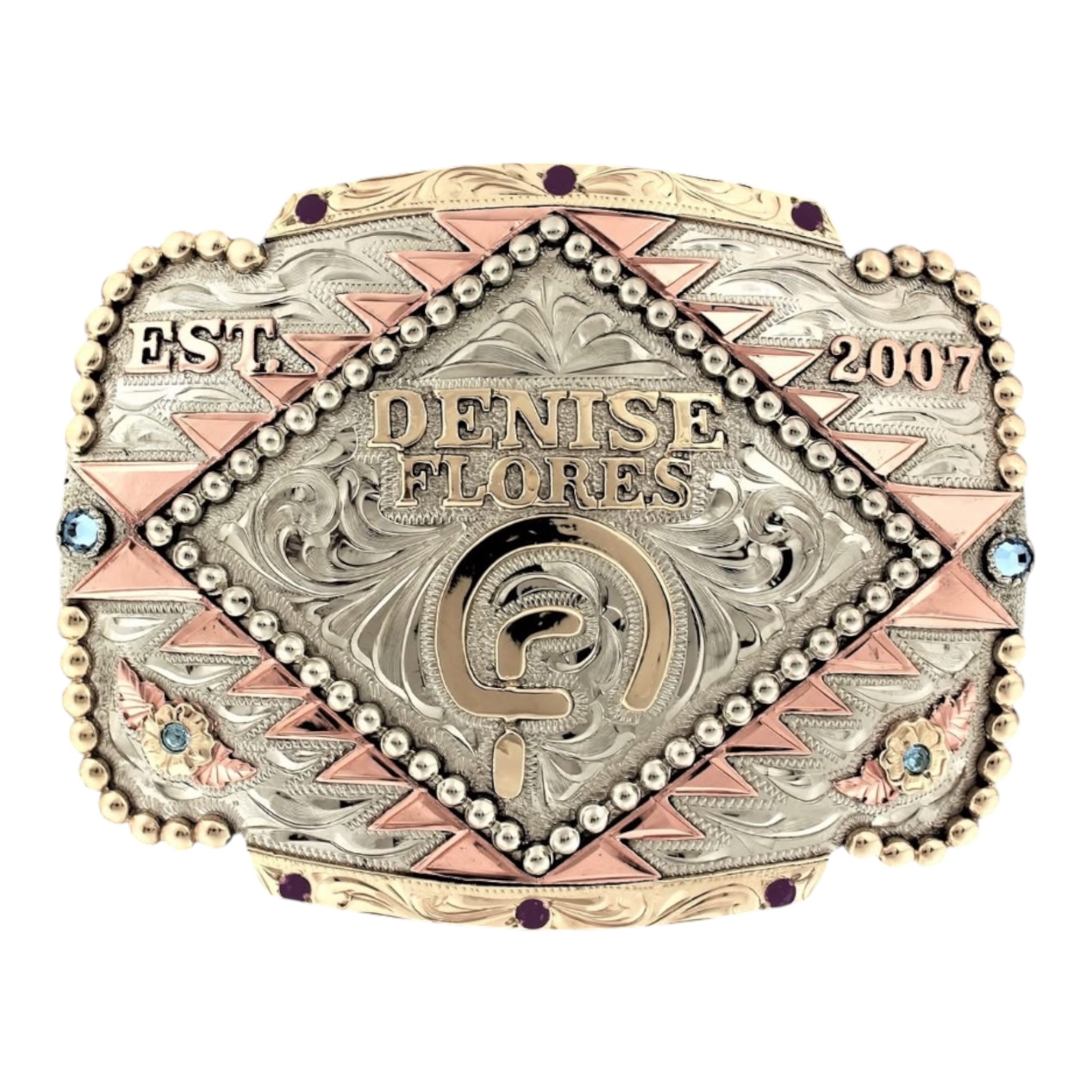 Modelo Dm256 | Hebillas Vaqueras para Cinturón |   Envío a todo México