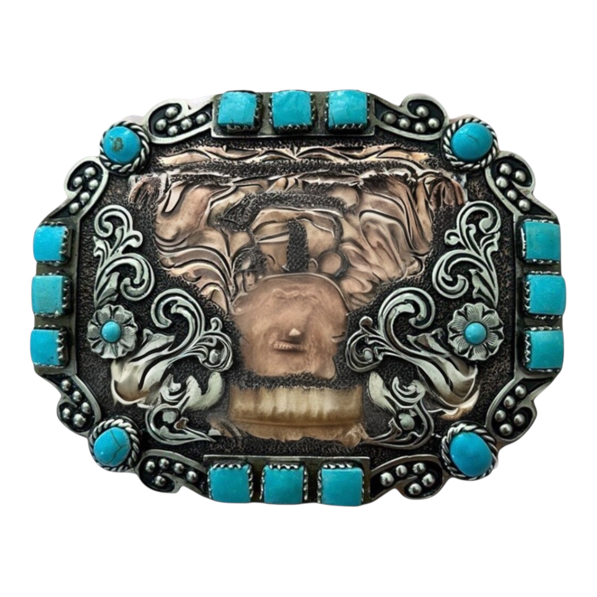 Modelo Dm296 | Hebillas Vaqueras para Cinturón |   Envío a todo México